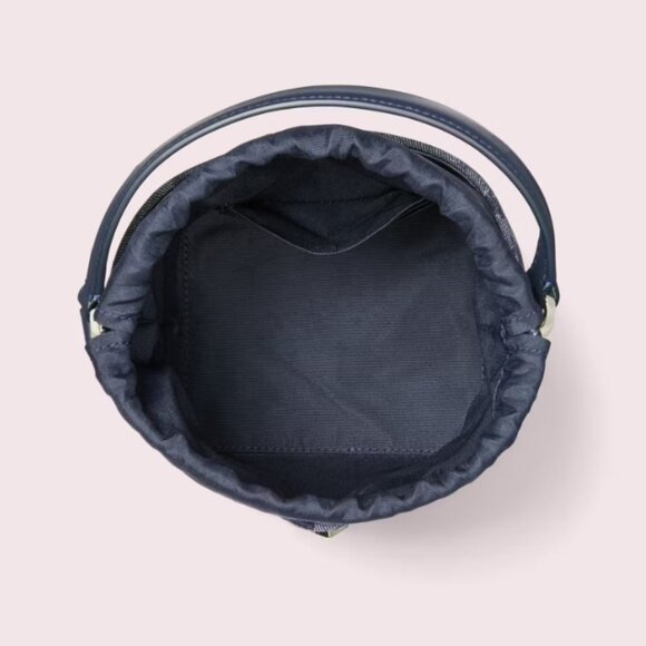 Kate Spade  Pippa Small Bucket BAG Indigo multi Celestial Blue Multi NWT - Picture 3 of 8